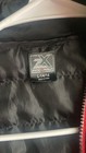 Zeroxposur Kids Puffer Jacket - Red Black Hooded Winter Coat - Size L 14 16
