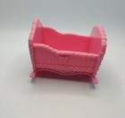 Fisher Price Loving Family Dollhouse Twin Baby Girl Crib Cradle 2004 Replacement
