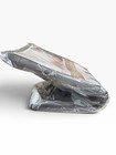 Ready Rocker Back Support Slate Leather Like Portable  Storable