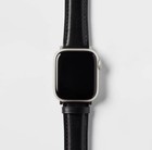 Apple Watch Faux Leather Band 38 40 41mm   Heyday Black   New In Box