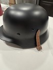 New Black Ww2 German Elite Army Style Steel Helmet