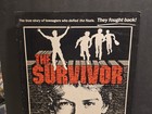 The Survivor Vintage 1981 Original Window Card Poster Morosco Theatre 14x22 