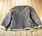 Vintage B3 Aviator Leather Bomber Jacket Men s Brown Flight Pilot Winter Coat