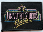 Universal Studios Florida Theme Park Souvenir Black Embroidered Patch Badge