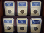 Civil War Era Two-cent Coin Collection - Pcs - Unique  - Very Nice  - Look 