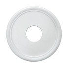 Imitation Plaster Disk Pu Ceiling Medallion Flexible Sizing Elegant Aesthetic