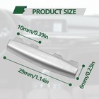 A c Air Vent Clip Tab For Bmw X5 X6 F15 14-18 Chrome Trim 2pcs 