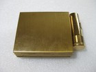 Vintage Carryall Lipstick Powder Cigarette Compact  Case Carry All With Chain