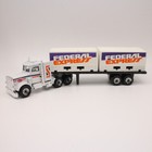 Vintage 1981 Matchbox Convoy Cy-3 Peterbilt Federal Express Fedex Semi Truck