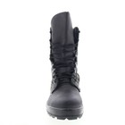 Mcrae Packed Navy Steel Toe Made In Usa Mens Black Leather Tactical Boots