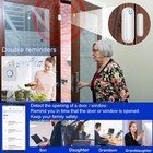 Yistech Wifi Caregiver Pager Door Alarms For Dementia Patients W  Phone App