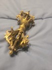 Vintage Tibetan Buddhist Brass Vajra Dorje Ritual  5 75  Heavy 9 3 Oz 8 Prong