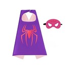 4 Sets Superhero Capes Masks For Kid 3 10 Years Dress Up Party Toy Same Day        