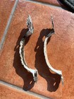 Antique Salvage Victorian Door Handles Cast Iron Farmhouse White