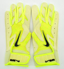 Nike Alpha Elite Batting 2 0 Gloves Men s Large Baseball Volt Ice yellow black