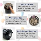 Multifunctional Electric Pill Crusher Grinder- Grind The Medicine And Black 