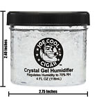 Crystal Gel 4 Oz Humidifier Jar For Cigar Humidors - 4 Pack - Joe Cool Cigar