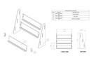 Acrylic Collector Card Display Stand Rack Shelf  Fit Ikea Detolf And Others
