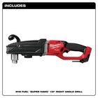 Milwaukee 2809-20 M18 Fuel Super Hawg 1 2  Right Angle Drill - Bare Tool