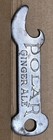 Vintage 2 Sided Polar Ginger Ale Advertising Metal Bottle Opener