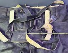 German Bavarian Oktoberfest  Trachten Lederhosen  Leather Men Short Sz42    
