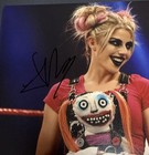 Alexa Bliss Signed 8x10 Autographed Photo Wwe Wrestler With Lilly Jsa Coa Rare