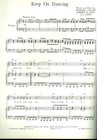 The Gentrys Keep On Dancing Sheet Music Richard Shann Andrew Love A a  Jones