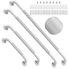 Heavy-duty Grab Bar Set 16  24  36  40  - White Bathroom Safety Handrails