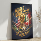 World Cup Poster Print Soccer Football World Cup Poster 2026