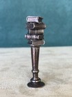 Stack Of Antique Rare Old Books Pipe Tamper  Solid Fine Pewter