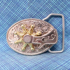 Western Spinning Spur Dress Belt Buckle Rowel Cowboy Vaquero Vintage 90s  taz369