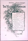 June 1891 The Youth s Companion  Summer Double Number  Cover Only 16 X 10 75 