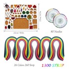 Paper Quilling Kits 13 Tools 1300 Strips Quilling Paper Supplies Craft Diy