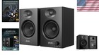 Modern Black Bluetooth Computer Speakers