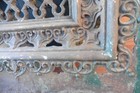 Antique Salvaged Nyc Brownstone Arched Fireplace Cast Iron William H Jackson