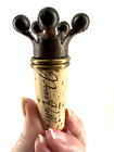 Jan Barboglio Iron Wine Bottle Stopper Topper Signed 3  Retired Forged Original