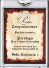 -star Trek Enterprise- John Rubinstein Signed autograph auto Certified Tv Card