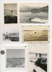  9  Vintage Boating Photos Lot   Motor Boats Outboard Engines Speedboats Skiing