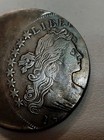 1796 Draped Bust Dollar Double Struck Very Rare Error Old Novelty Modern  Coin 