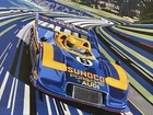 2021 Pebble Beach Concours Retroauto Poster Donohue Sunoco Porsche 917 Layzell