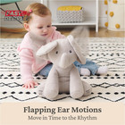 Gund Baby Animated Flappy The Elephant Plush  Singing Stuffed Animal Baby Toy Fo