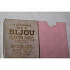 Antique Bijou No 1 Playing Cards Uspc Gold Edges Bridge 500 11   12 Spots 1896