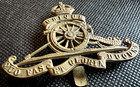 Wwi Wwi British Army Royal Artillery Cap Beret Badge Original