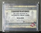2017 Topps The Walking Dead Evolution Walker Relic  r-w4  blood Variant 