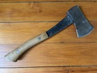 Vintage Bridgeport Boy Scout Bsa Hatchet Axe W  Leather Cover Usa 