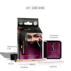 Mina Ibrow Henna Hair Color Semi Permanent Henna Kit  burgundy 
