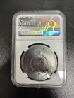2025 Niue 1 Oz Silver Coin Russian Roulette Ngc Pf70 Ruthenium Gild 45 Caliber