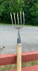 Vintage 5 Prong Barbed Frog   Fish Gig With Wood Handle
