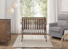 Lee Portable Folding Mini Crib With 1 5-inch Mattress Greenguard Gold Certified 