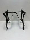 Vintage Cast Iron Base Table Victorian Metal Machine Stand Eastlake Coffee Side
